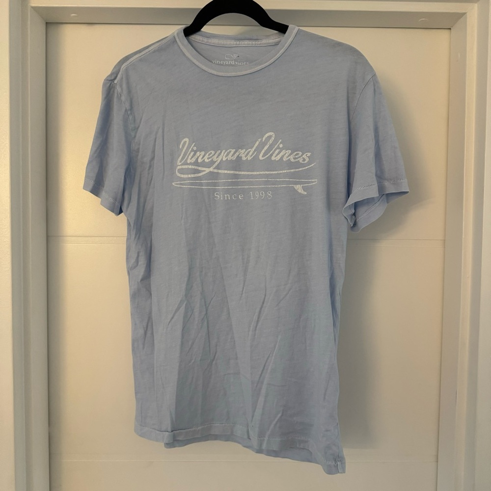 Vineyard Vines Light Blue Short Sleeve Shirt